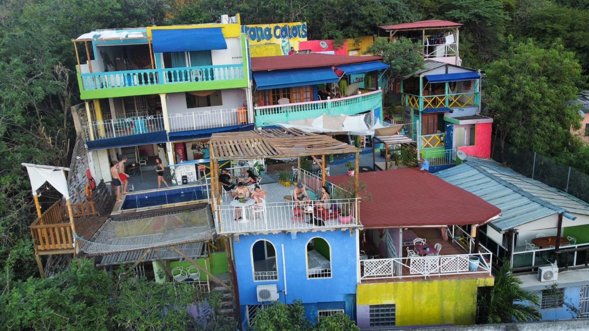 Tayrona Colors Hostel Taganga Exteriör bild