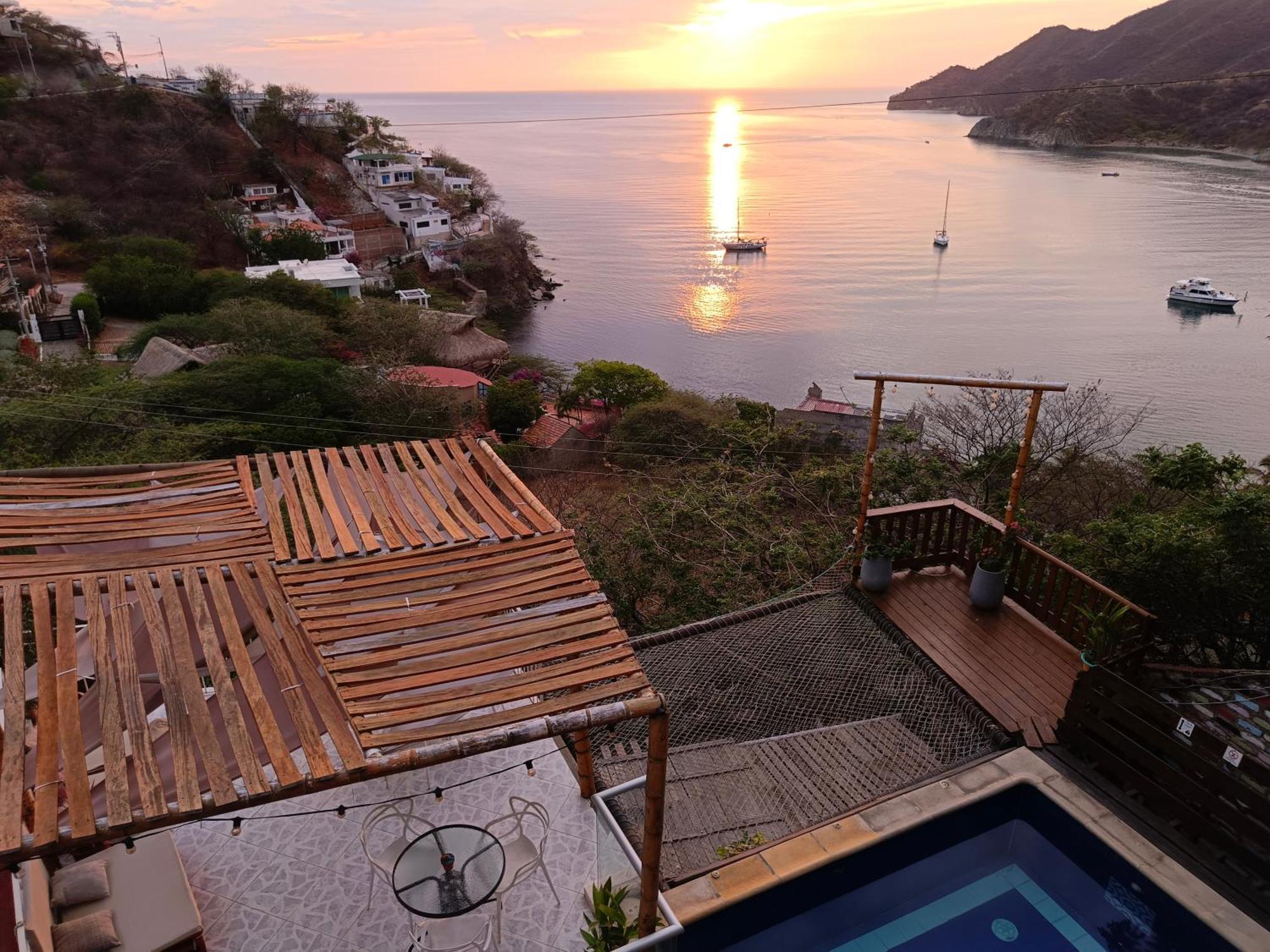 Tayrona Colors Hostel Taganga Exteriör bild